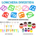 😲KIT CORTADOR DE SANDWICHES | LONCHERA DIVERTIDA😍